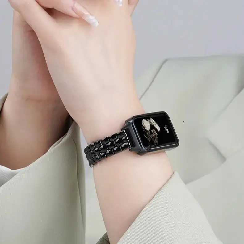 1 Color Resin Strap for Huei B0 Transparent 9 8 7 Band Replacement Bracelet Honor Band 7 6 Accessories watchband Y250712