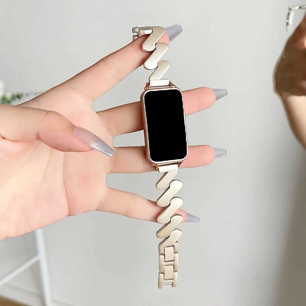 For Huei Band 9 Strap Stainless Steel Band For Huei Band 8/9 Str High Quality Band Huei 10/8 Bracelet Accessories watchband Y250712