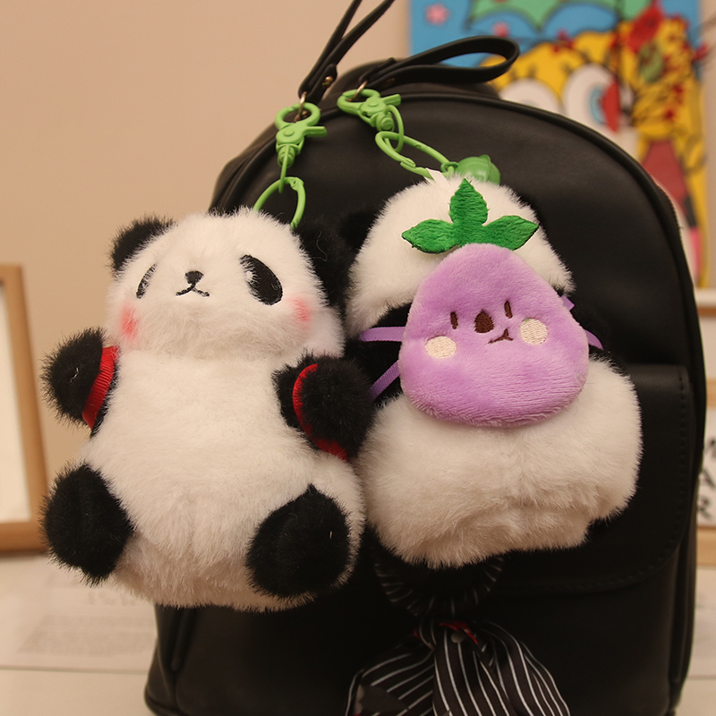 Cute Character Plushie Pendant Charm Ideal Accessory for Luggage