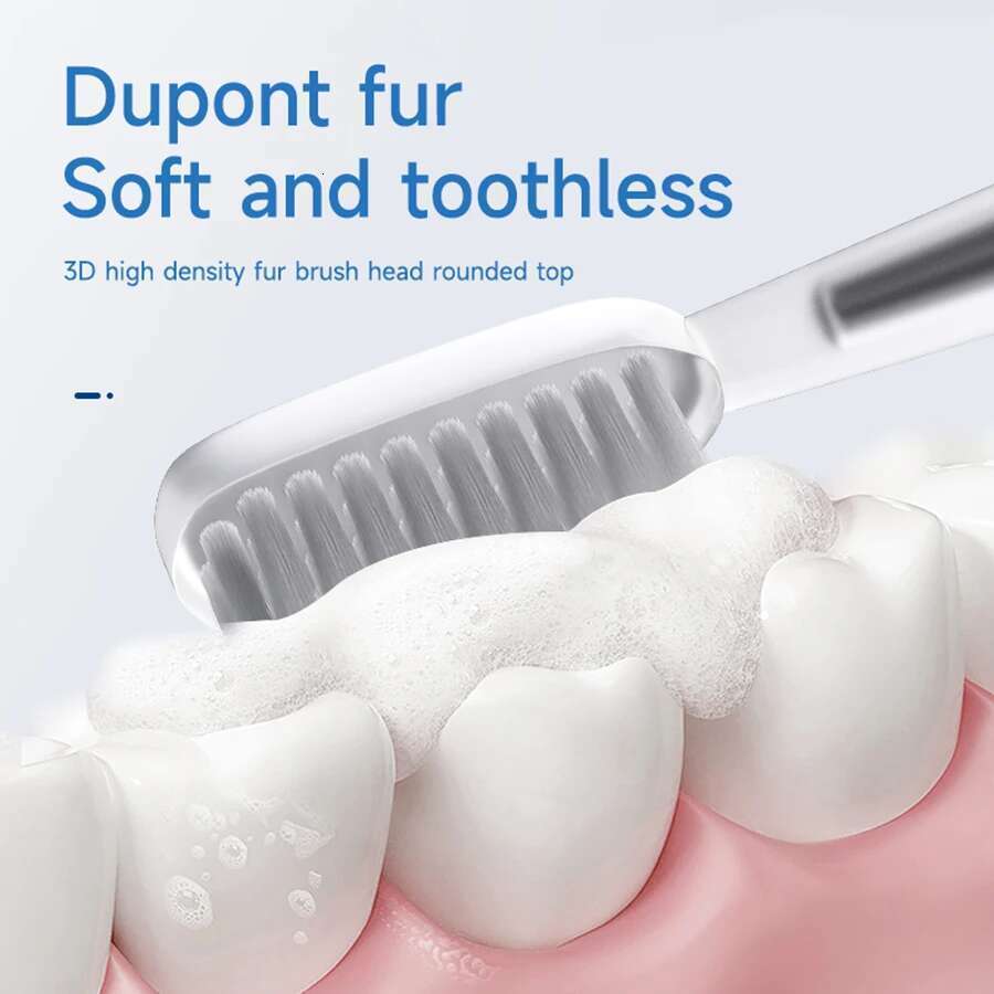 Intelligent electric toothbrush with DuPont soft hair and ltiple adjustable settings for couples X250712