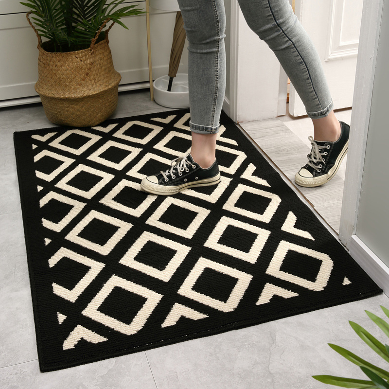 Designer carpets home entrance floor mats household door mats for the porch dust - removing wear - resistant simple - style water - absorbing and anti