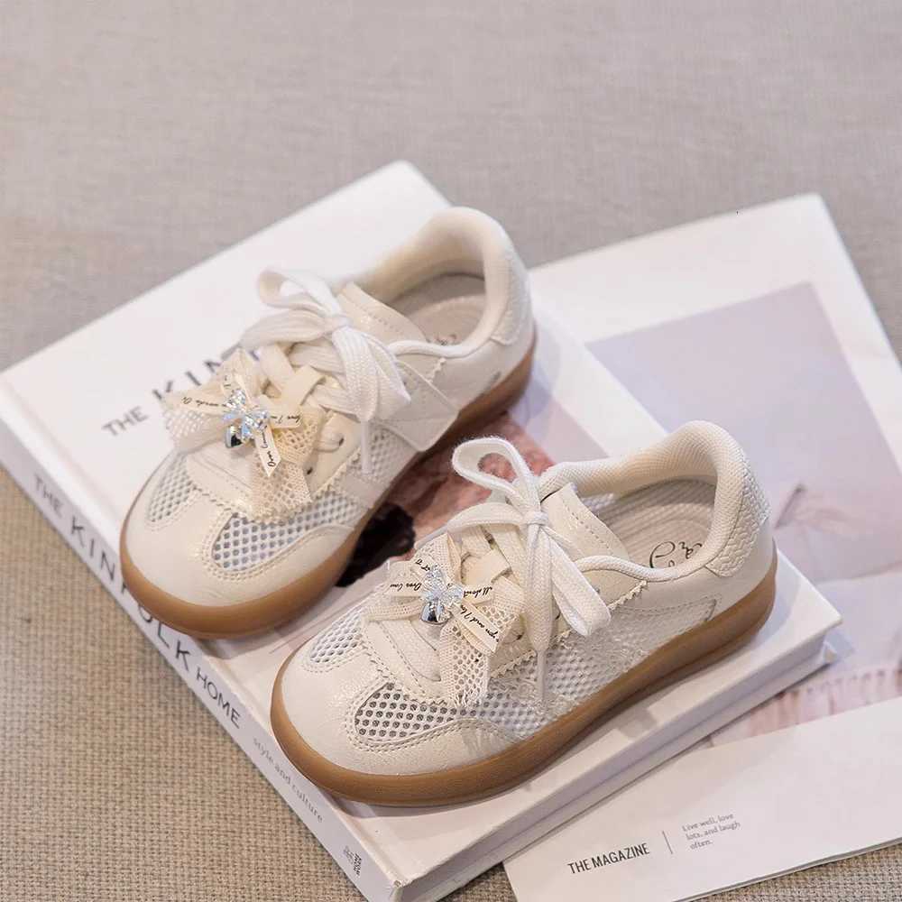 Summer Sport Shoes For Girls Mesh Fabric Breathable Teenager Girls Sneakers Anti-slippery Running Shoes For Children XJ250712