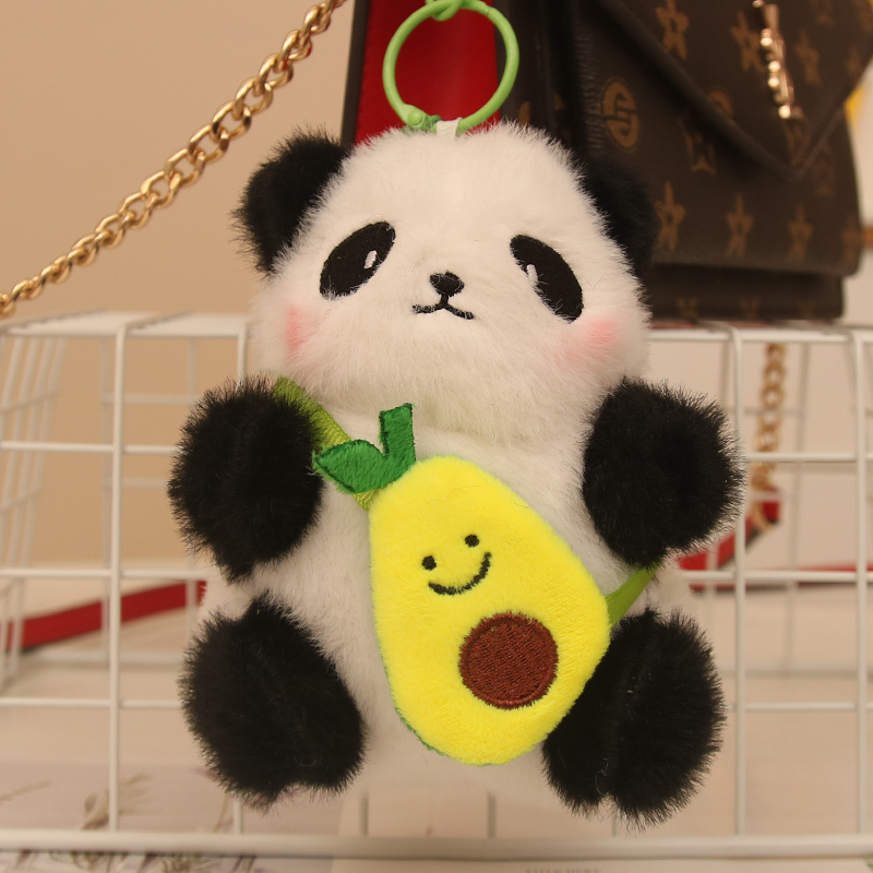 Cute Character Plushie Pendant Charm Ideal Accessory for Luggage