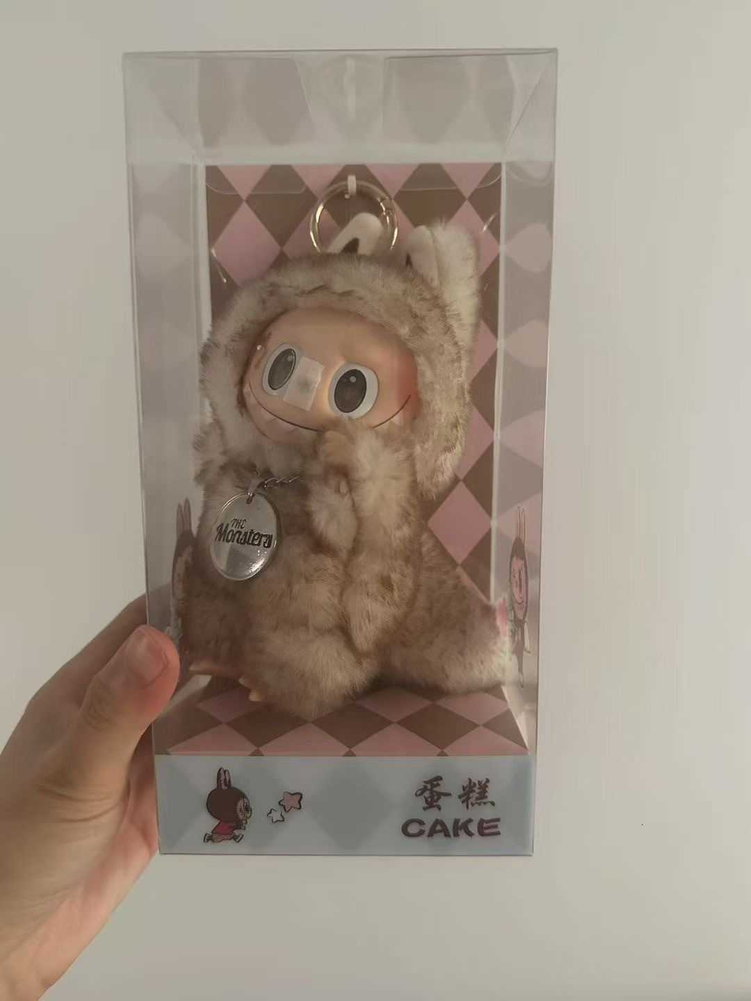 17cm The Monster Labubu Series Zimo Angel Purple Red Vinyl Creative Change Dolls High Quality Blind Box Gift X2505281