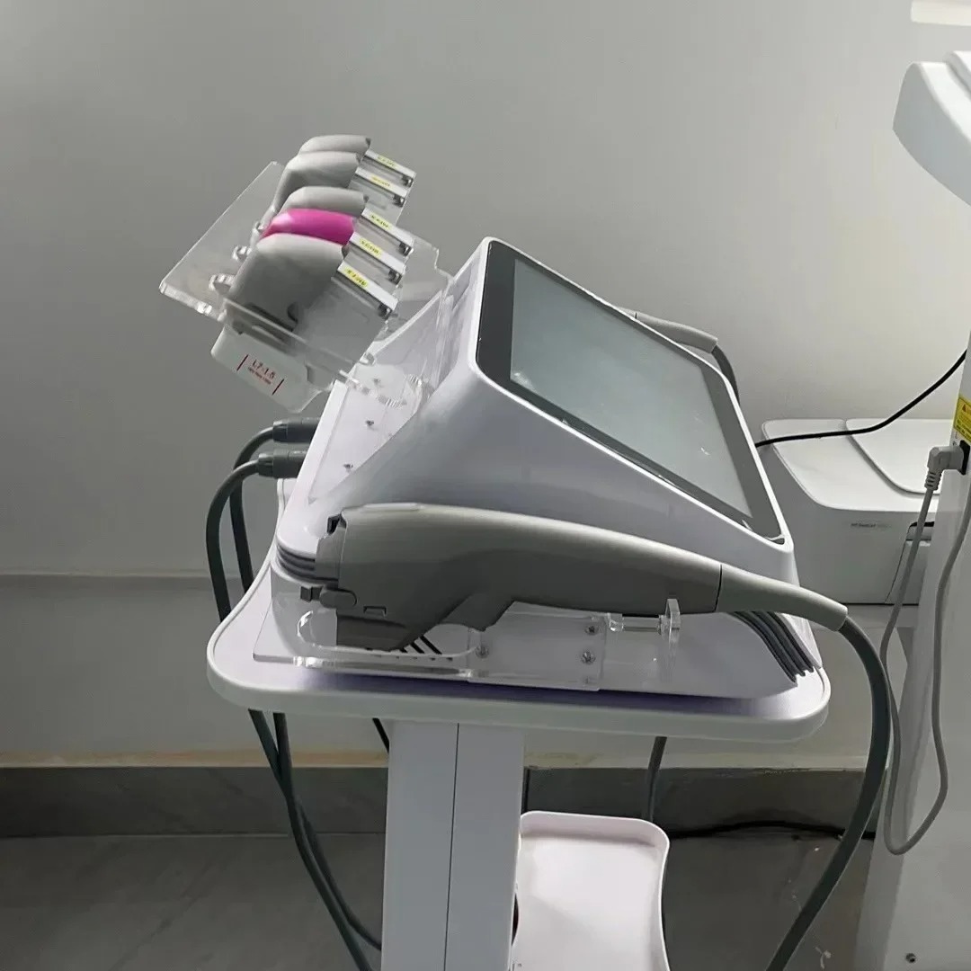 Professional 7D HIFU Anti Wrinkle Lifting Machine With Multiple Depth Cartridges For Face Tightening And Body Slimming