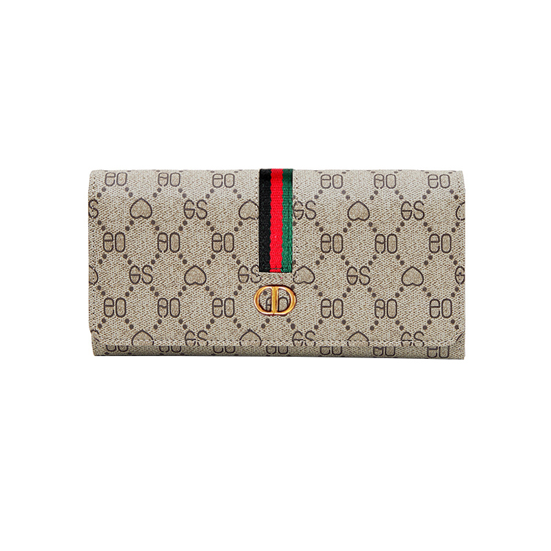 Luxury Wallet Women's New 2025 Long Wallet - Hot Slim Clutch Style 2-in-1 Card Holder, Multi-Functional Foldable Genuine Leather Purse Free Shipp