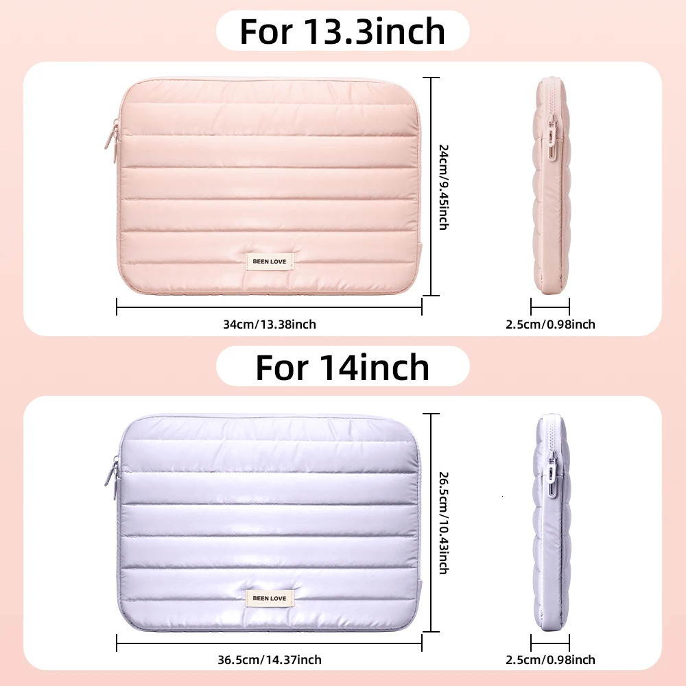 13 14 Laptop Bag Tablet Sleeve for iPad Air Pro M4 Pad Shockproof Pouch Bag 250703
