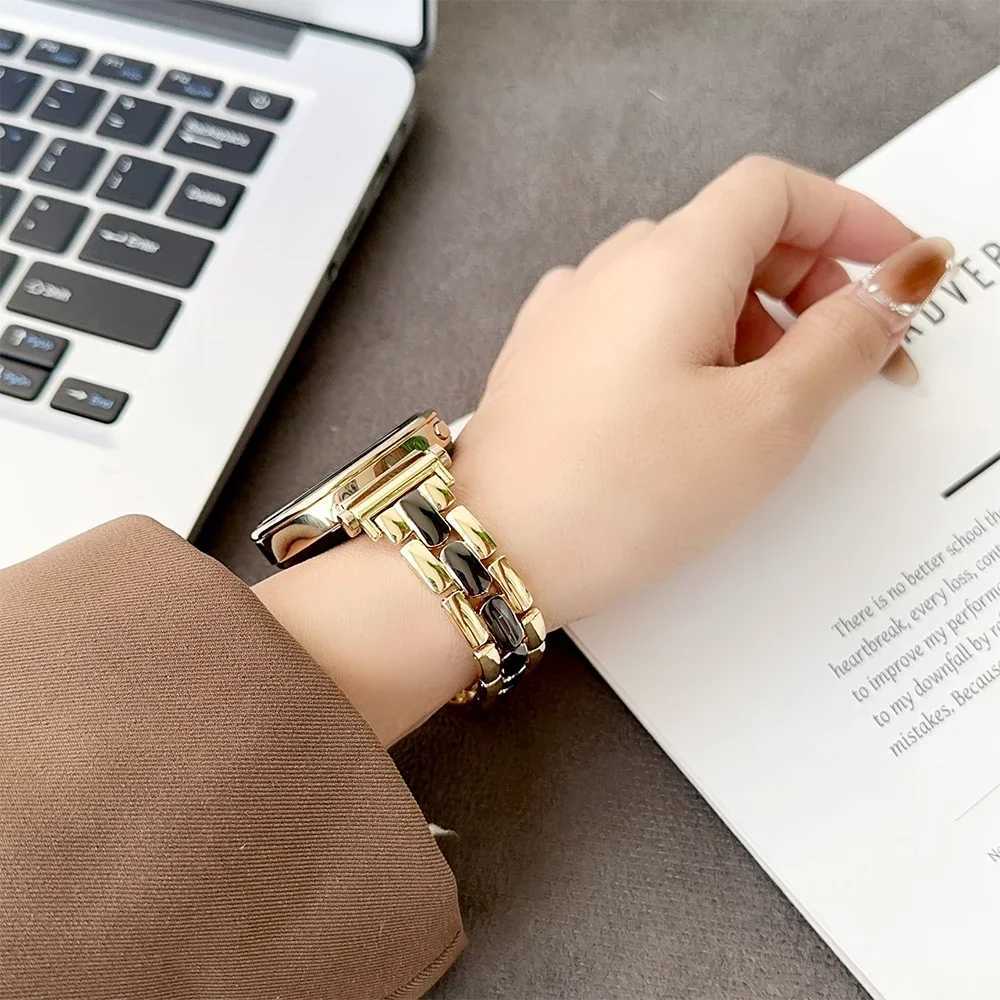 18mm 20mm mm Metal Chain Band for Huei GT4 41mm Wen Bracelet for Samsung Galaxy 7/5/6 44mm 40mm Galaxy FE Active 1/2 watchband Y250712