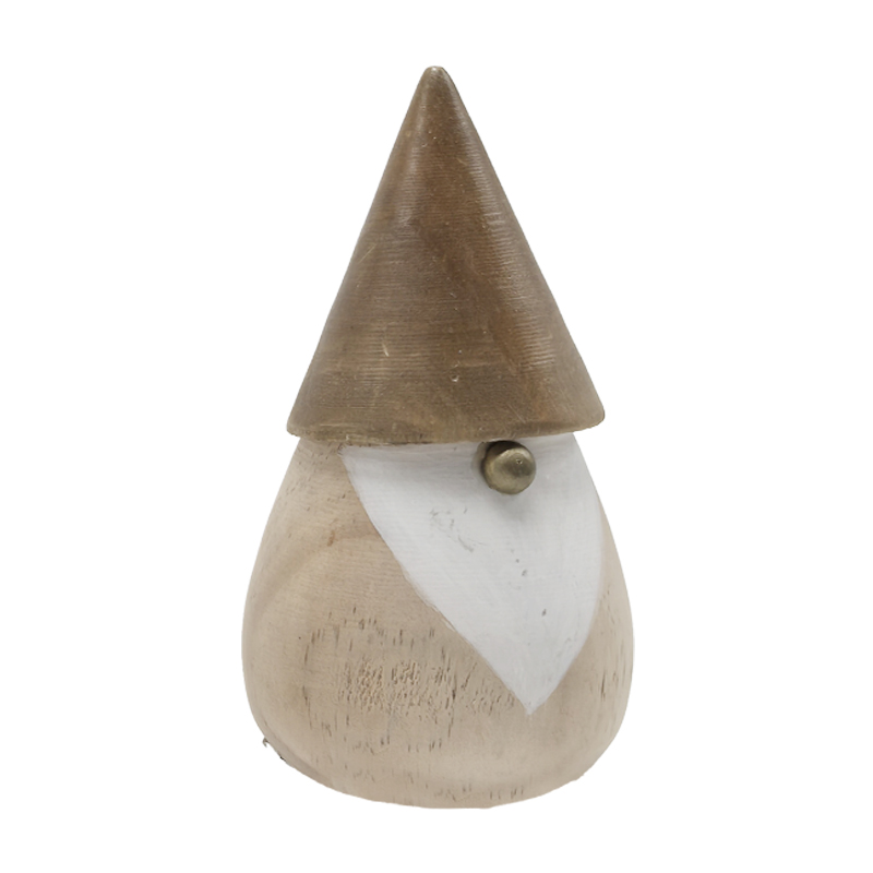 Elegant Wood Carving: Antique Senior Figure Art Piece Suitable for Home Studies & Tea Rooms