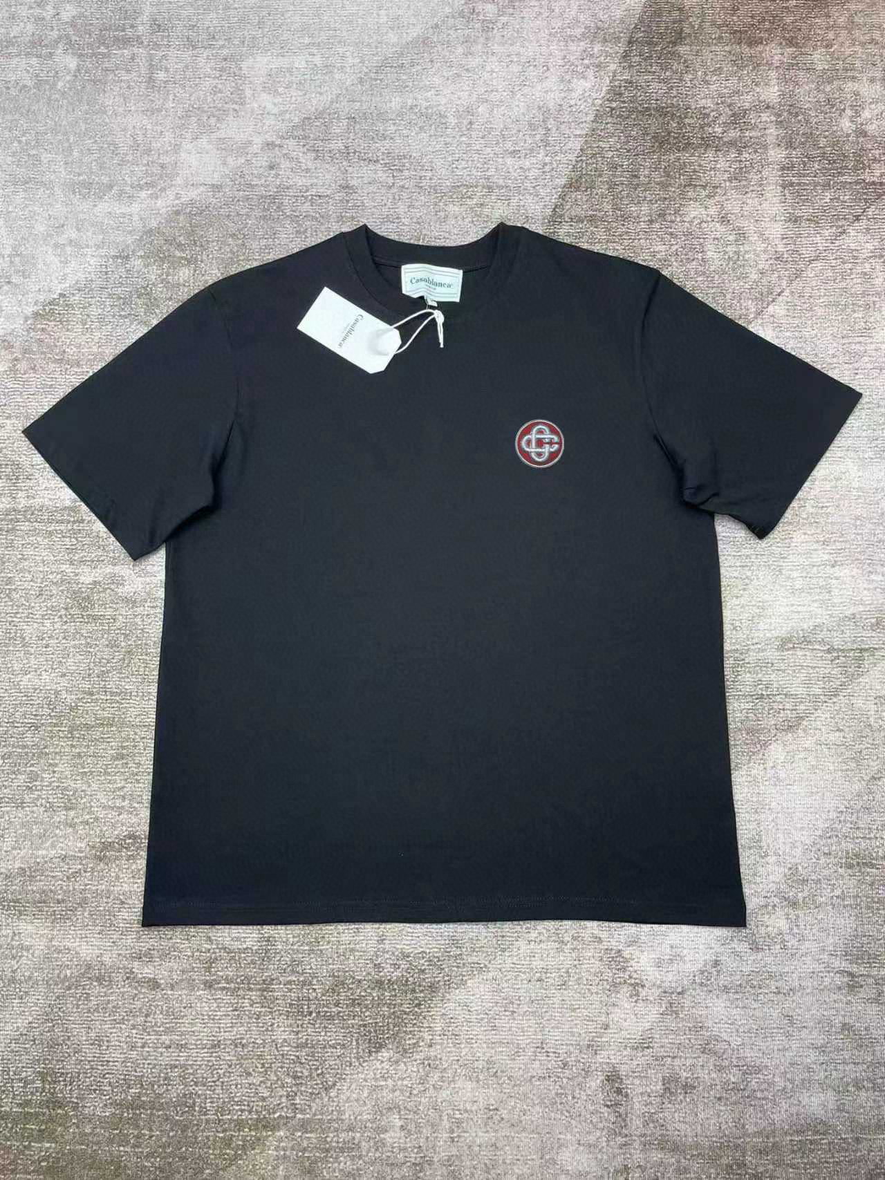 Men's Plus Tees & Polos t-shirts fashion Round neck embroidered and printed polar style summer wear with street pure cotton cyy9642 e343yh