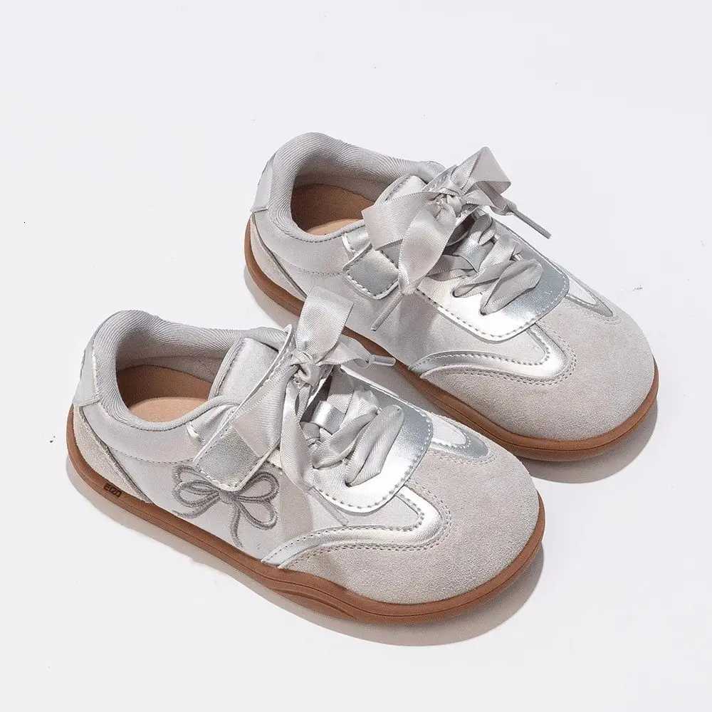 2025 Childrens Board Shoes Four Seasons Models Gold Casual Boys Girls Training Shoes Soft Kid Baby Sneakers XJ250712