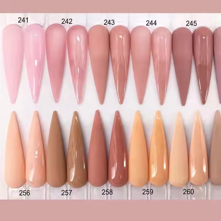 Professional Nude Nail Crystal Acrylic Powder Bulk EMA Crystal Nail Pigment Polymer Acrylic Powder