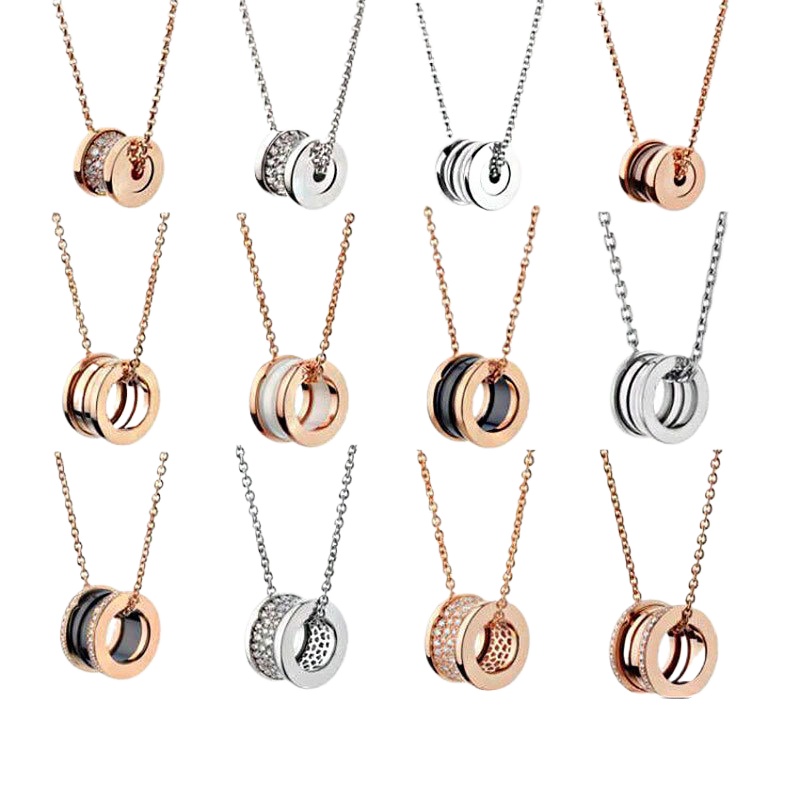 Necklace Womens Heart Necklace Designer Jewellery Chains Pendant Stainless Steel Charm anniversary Gift for Women Gold Plated holiday gifts Jewelry necklace