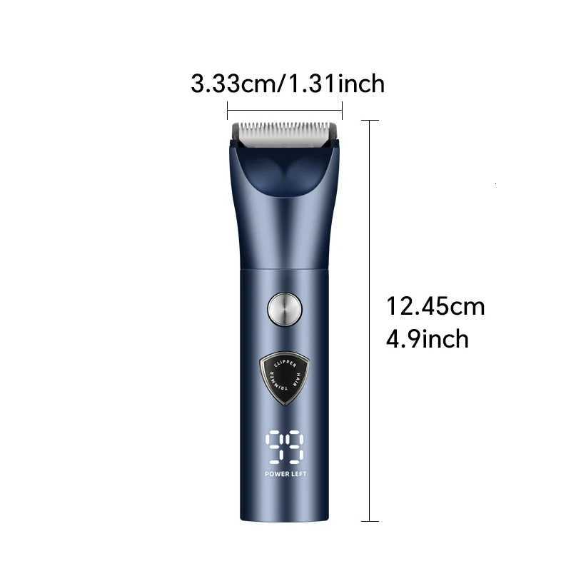 Three in one electric hair removal dev USB rechargeable LED digital display G250712