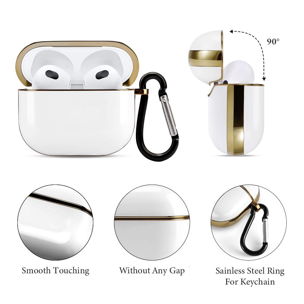 ddmythur Apple Earphone Accessories Headset AirPods 3 Cover Case earphones Pattern shell plaid pattern on an apple airpods airpod case