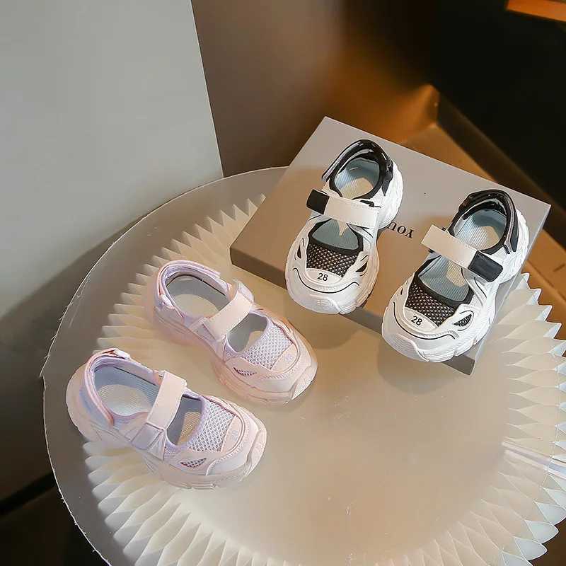 Summer Sneakers Kid New Fashion Breathable Sneaker Girl Versatile Comfort Soft Girl Shoe Anti Slip Retro Simple Boy Casual Shoes XJ250712