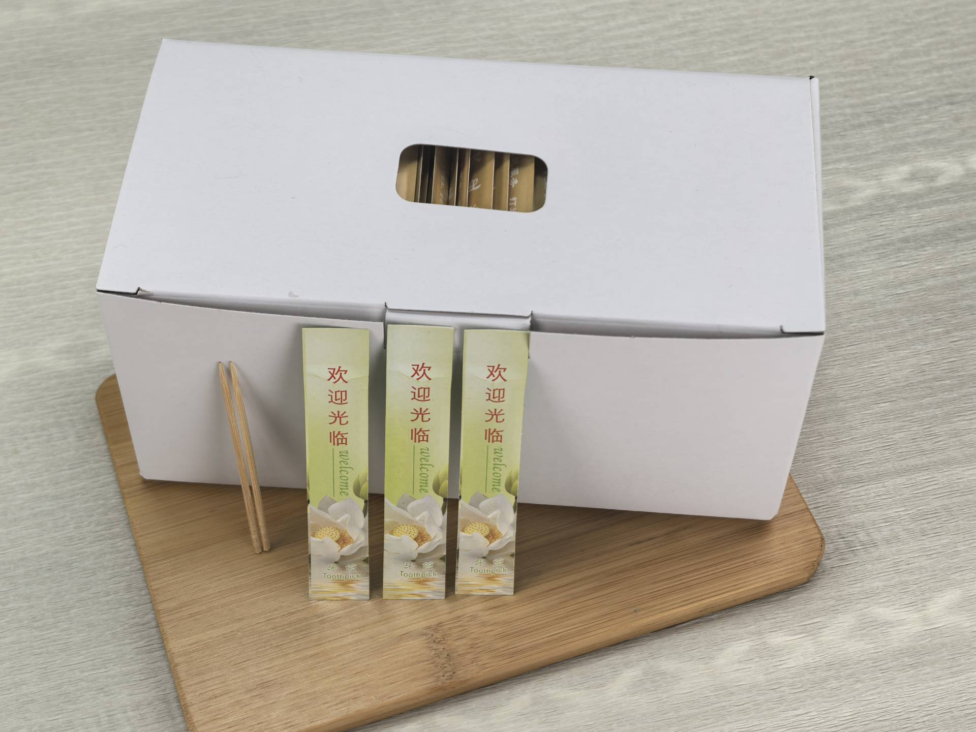 Natural Bamboo Toothpicks-Sustainable Choice for Teeth Cleaning
