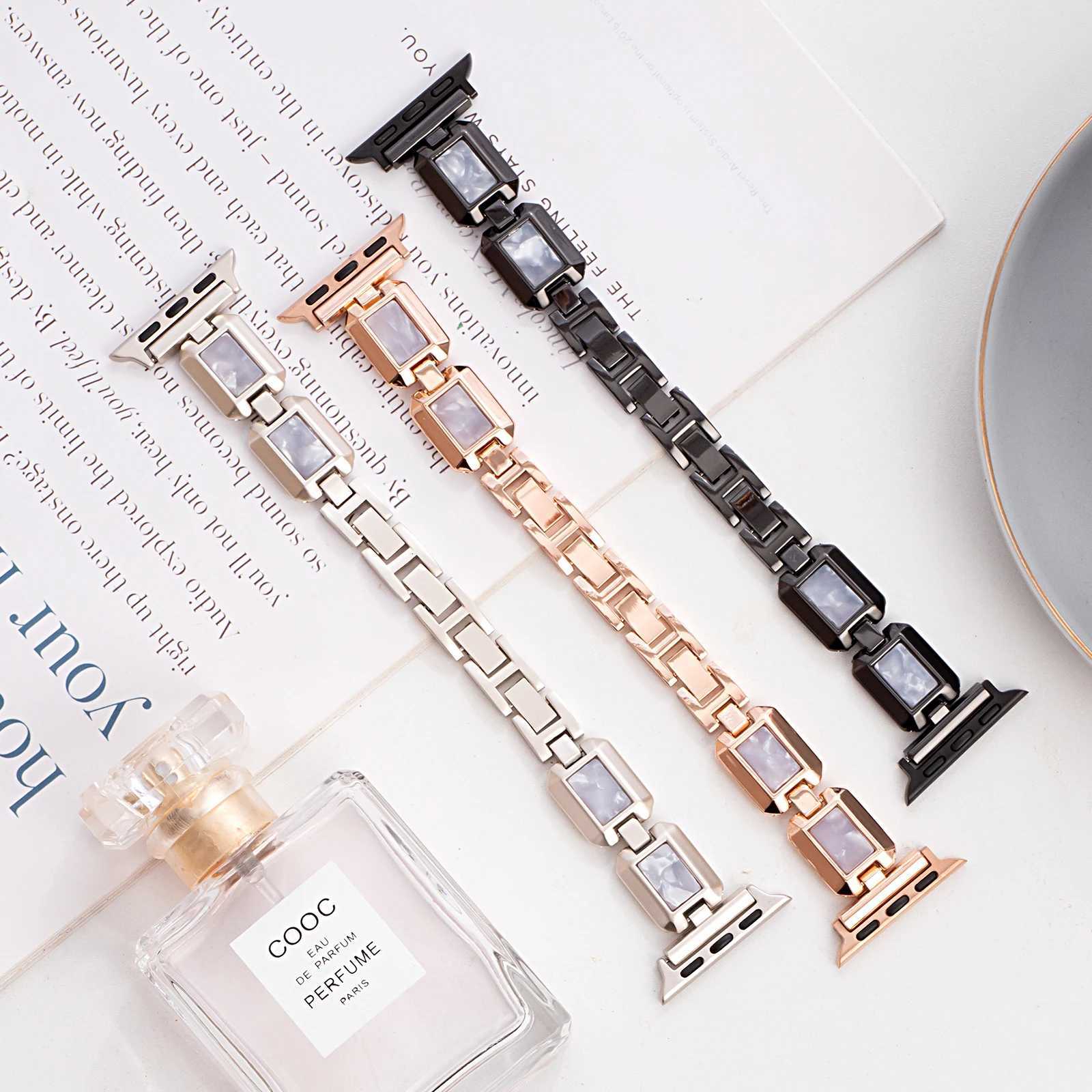 304 Stainless Steel Str Diamond Case For ple tra 2 49mm 10 42mm 46mm Wen Band For i 9 8 7 6 5 SE 44mm 38mm 45mm watchband Y250712