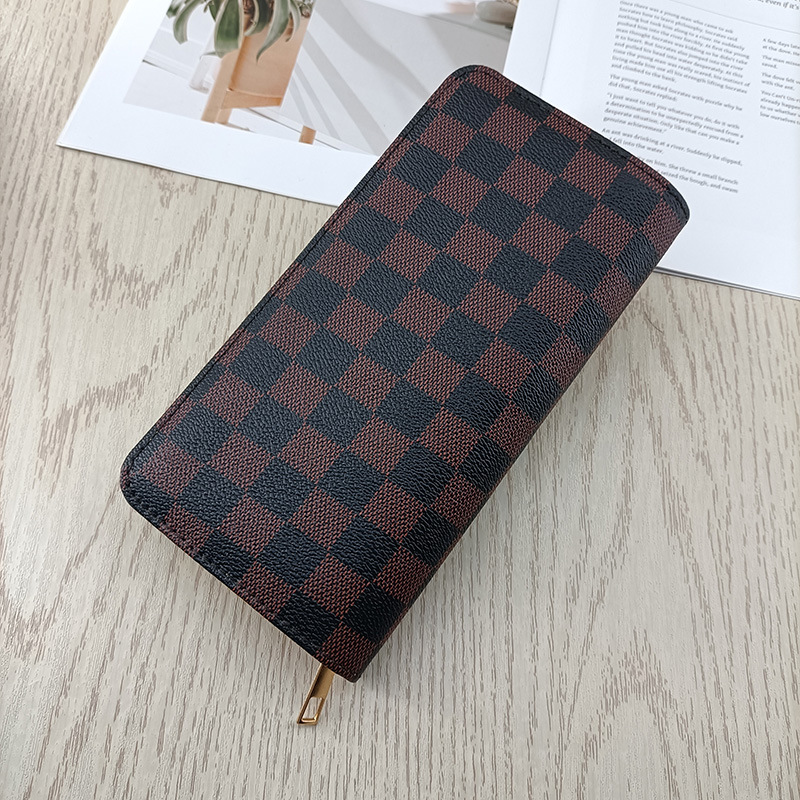 wallet designer woman Long Ladies Wallet - Spacious Capacity Zippered Organizer, Multi Card Slots Premium Clutch Purse Fashion