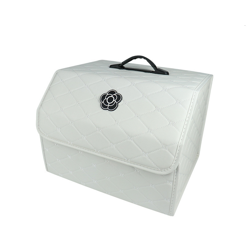 Car Trunk High-end Storage Box Foldable Car Storage Box Organizer Creative Car Interior Supplies Collection for Women 250711