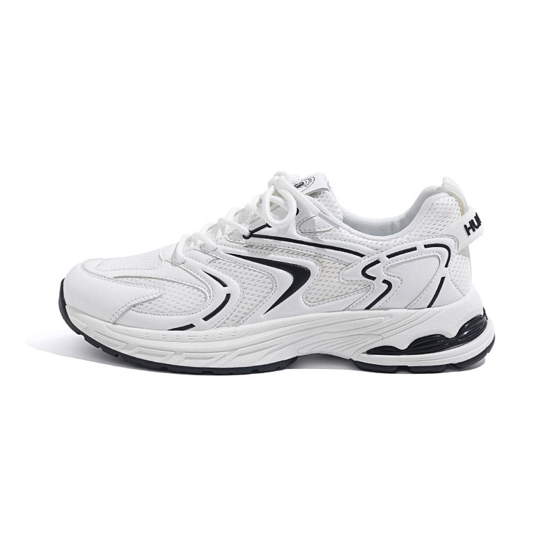 Free shipping designer plus size retro dad shoes men summer black versatile men sports and leisure shoes men style black
