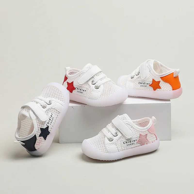 100% Cotton Linen Cotton Linen Cotton Linen Boys Girls Breathable Soft Bottom Casual Shoes Breathable Mesh Anti-slip Wearable Toddler Baby Shoes XJ250