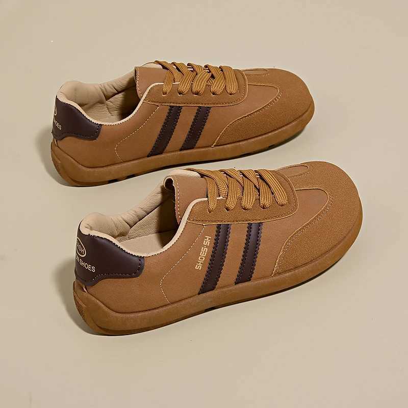 Womens Fi Trend College Style Wide Toe Soft Comfortable Flat Casual Shoes Outdoor Casual Sports Sneaker Womens Shoes XJ250712
