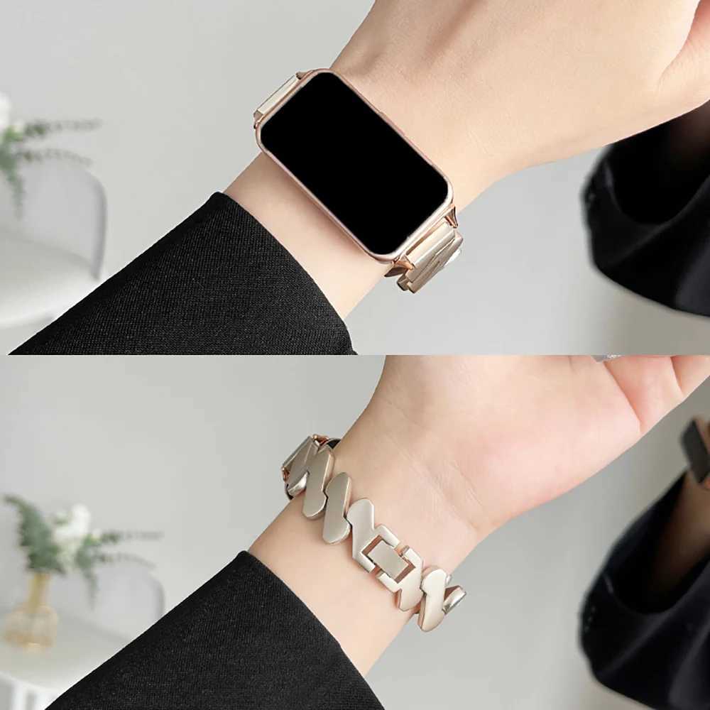 For Huei Band 9 Strap Stainless Steel Band For Huei Band 8/9 Str High Quality Band Huei 10/8 Bracelet Accessories watchband Y250712