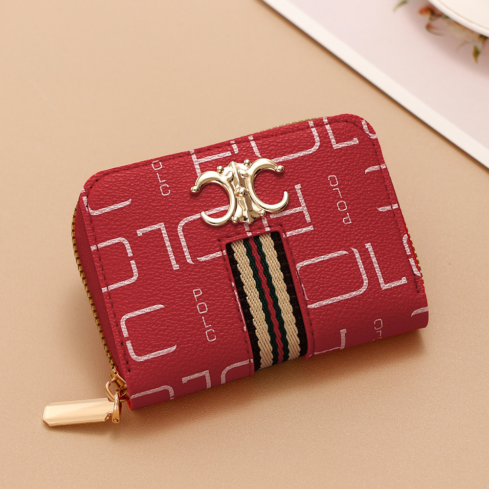 2025 Designer Wallet Women's Accordion Zip Card Case - Spacious Fashion Print Organizer, Multi Slot & Coin Pocket Ladies Wallet Insert Free Shipp
