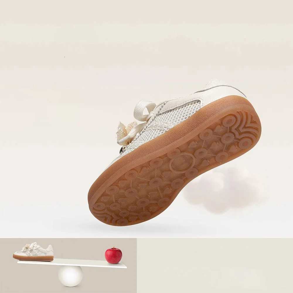 Summer Sport Shoes For Girls Mesh Fabric Breathable Teenager Girls Sneakers Anti-slippery Running Shoes For Children XJ250712