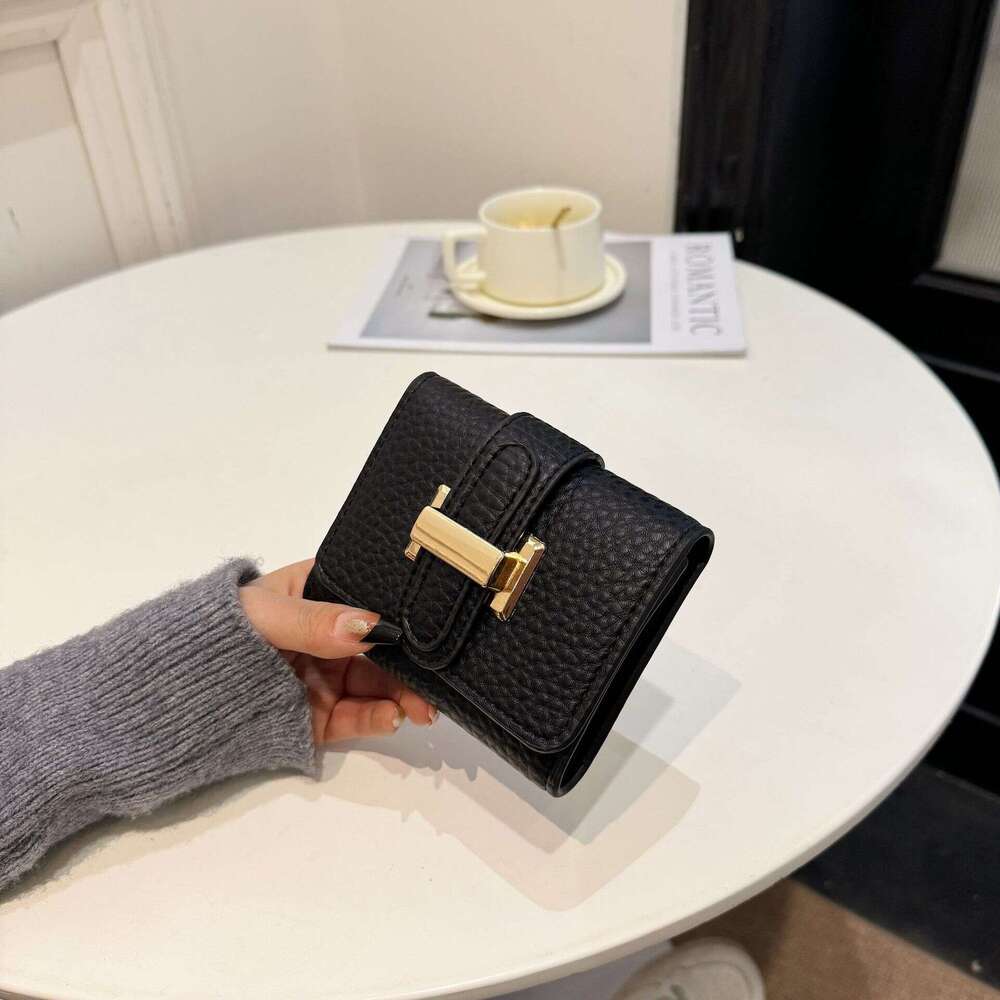 Autumn Winter Unisex Niche High-End Feel Printed Chanel Style New 70% off Card Holder Large and Small Wallets