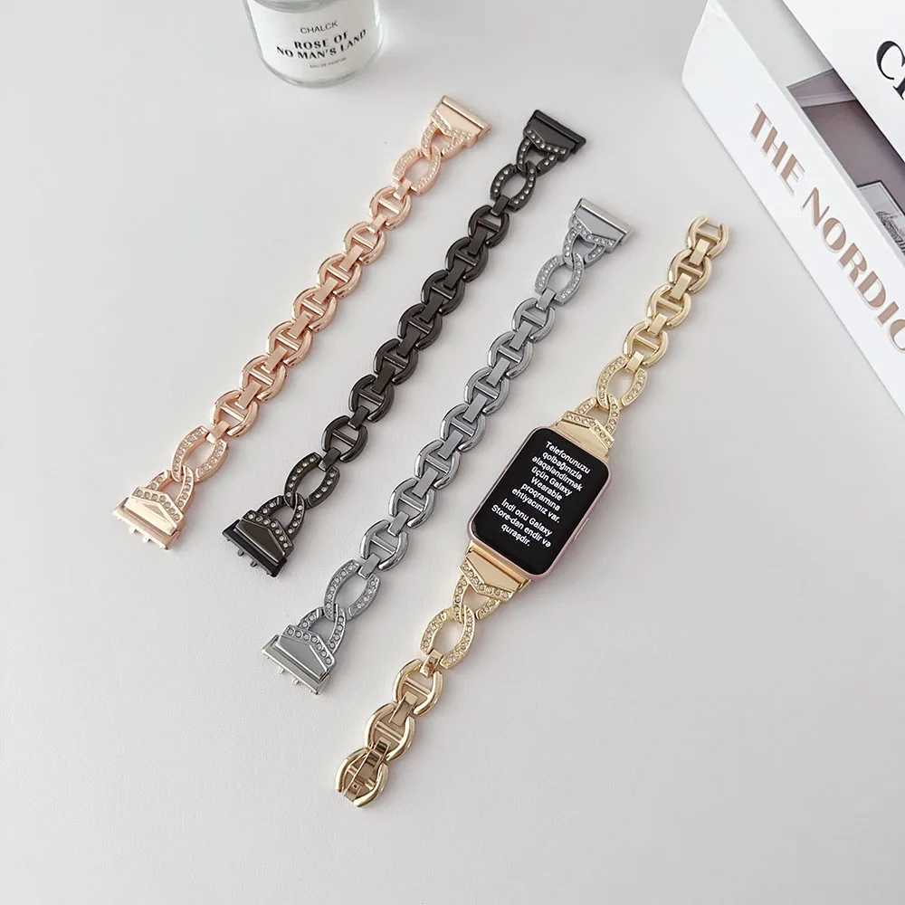 Jewelry Bling Bracelet for Samsung Galaxy Fit 3 SM-R390 Band Wen Dry Str Replacement Wristband Accessories Galaxy Fit3 watchband Y250712