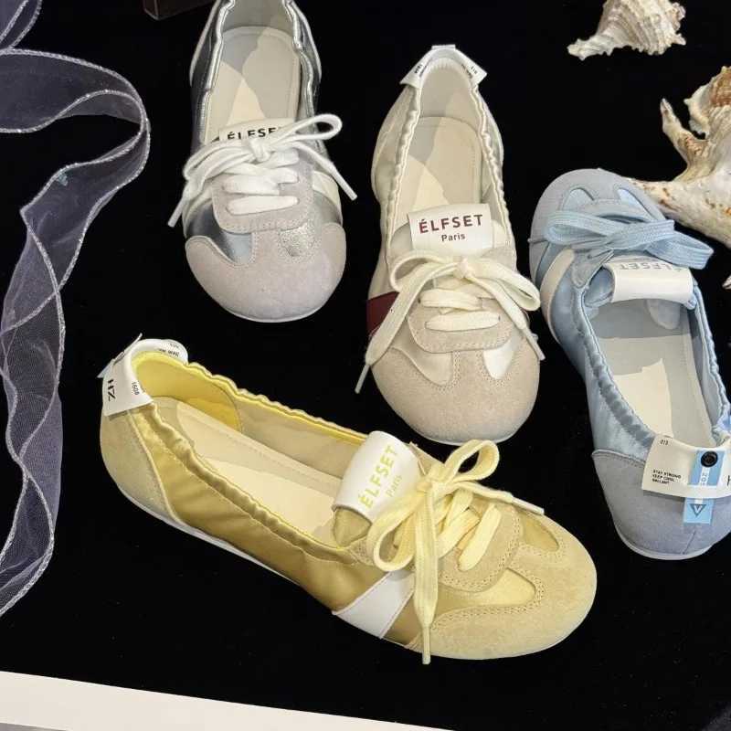 Women Shoes Sneakers Casual Flats Canvas Shoes Lace Up Summer Trend Dress Womens Shoes Breathable Shallow New Ladies Shoes XJ250712