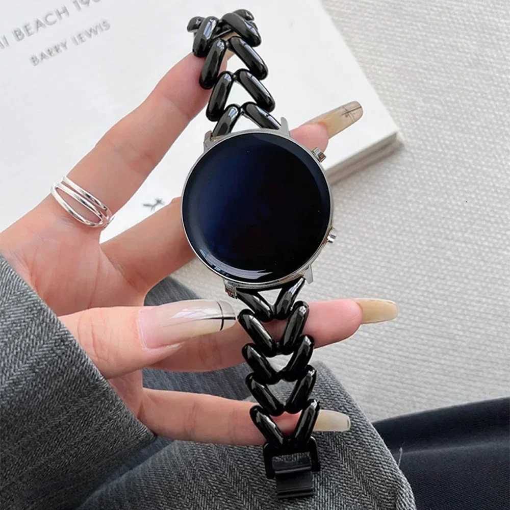 20mm Band for Samsung Galaxy 6 5 4 40mm 44mm 6classic Active 2 Stainless Steel Chain Bracelet for Huei GT2/3 Str watchband Y250712