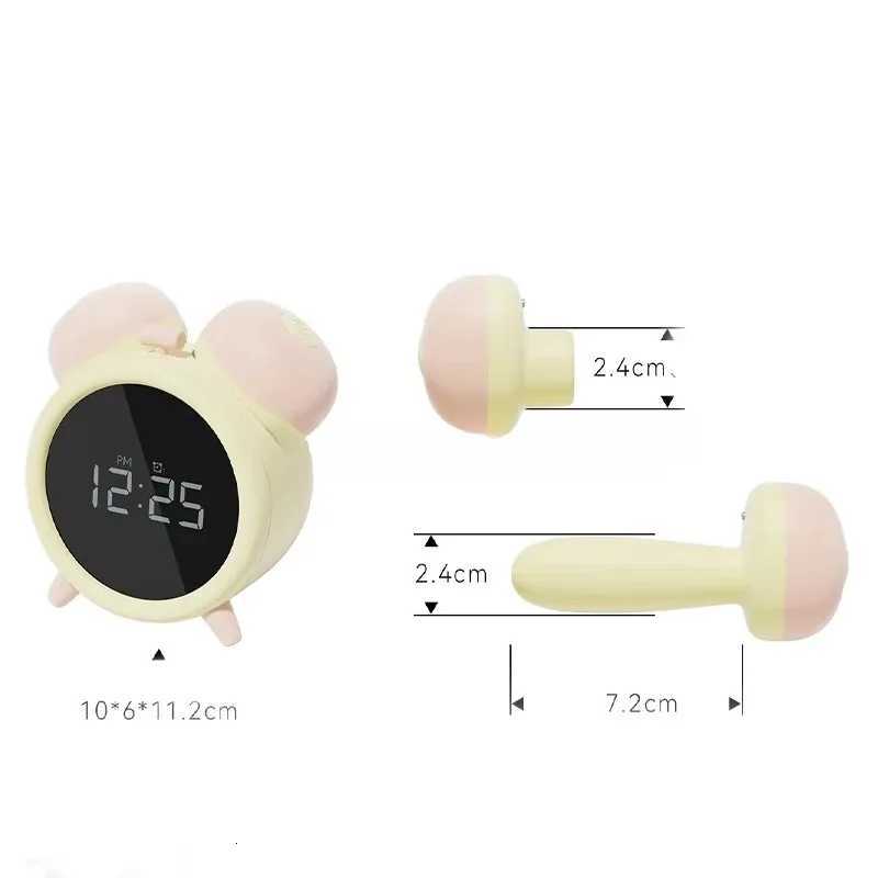 2025 new female alarm clock sex toy concealed and detachable suction vibrator APP remote control vibrator W250712