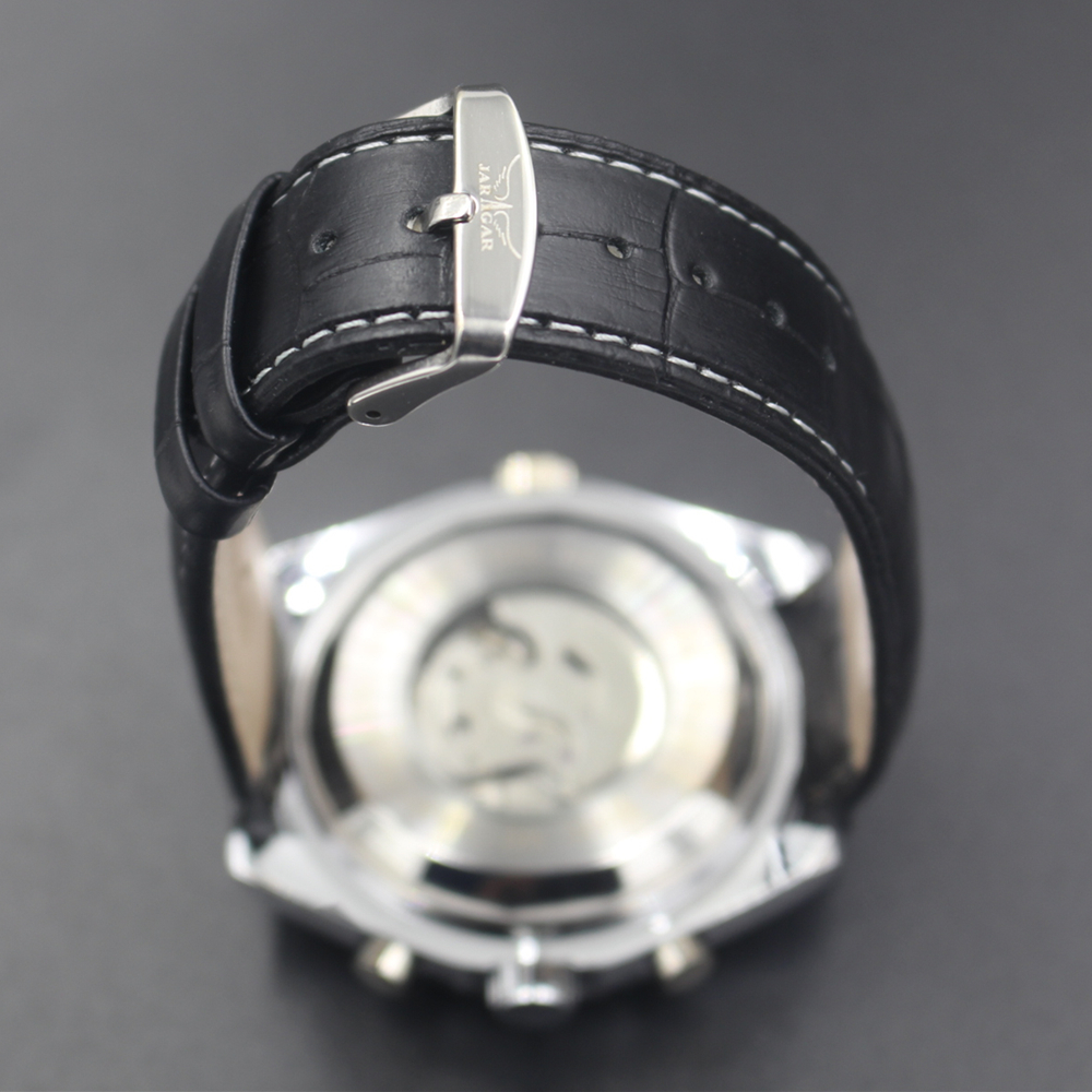 Wristwatches Jaragar Top Men Watch Mens Fashion Mechanical Watches Man Casual Business Waterproof Wristwatch Relogio Masculino