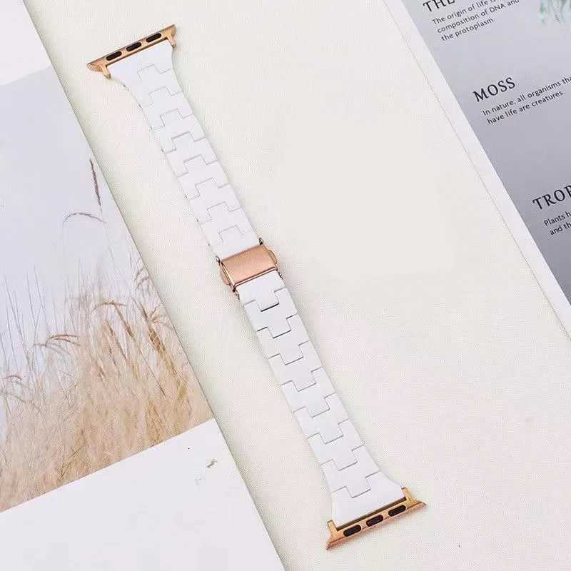 Slim Resin strap for ple 10 46mm tra 2 49mm 40mm 42mm 44mm band wen bracelet i series 4 5 se 6 7 8 9 45mm 41mm watchband Y250712