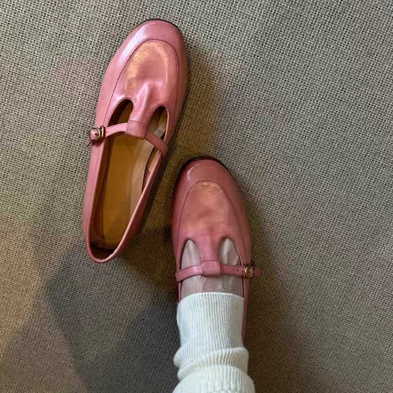 Womens Flats Loafers Shoes Casual Sneakers Shallow Mary Jane Shoes 2025 Summer New Sandals Walking Leather Womens Shoes XJ250712
