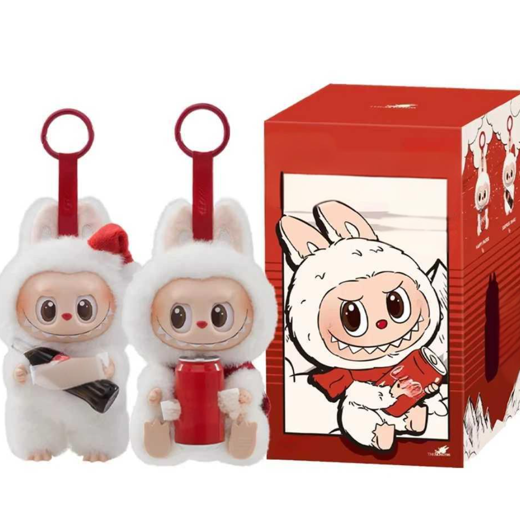 2026 New Monster New Blind Box Coleseries Vinyl Base Plush Doll Action Character Keychain Toy Surprise Holiday Gift