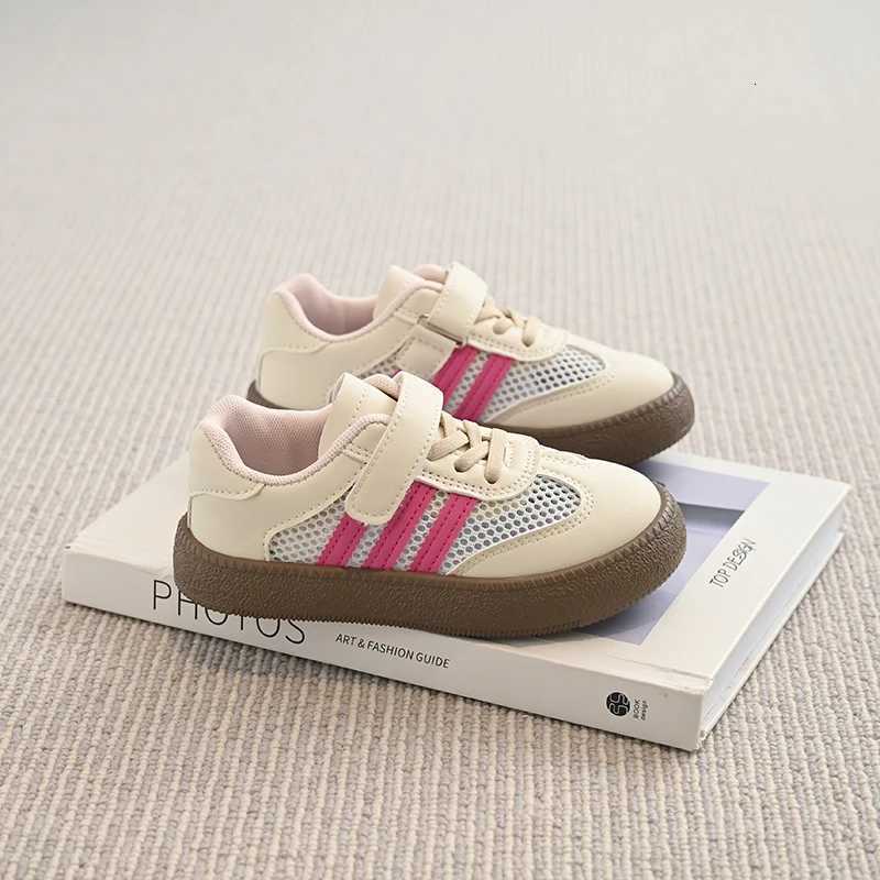 Children Casual Shoes for Girls Boys 2025 Summer New Fashion Korean Style Soft Bottom Anti-slippery Chic Air-mesh Baby Walking Shoes XJ250712