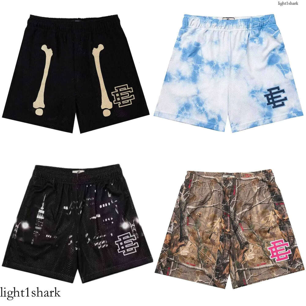 ees Men's eric Basic NEW mens casual shorts fitness sports pants summer gym workout Men Women Classic GYM Mesh Eric Emanels Shorts 3c