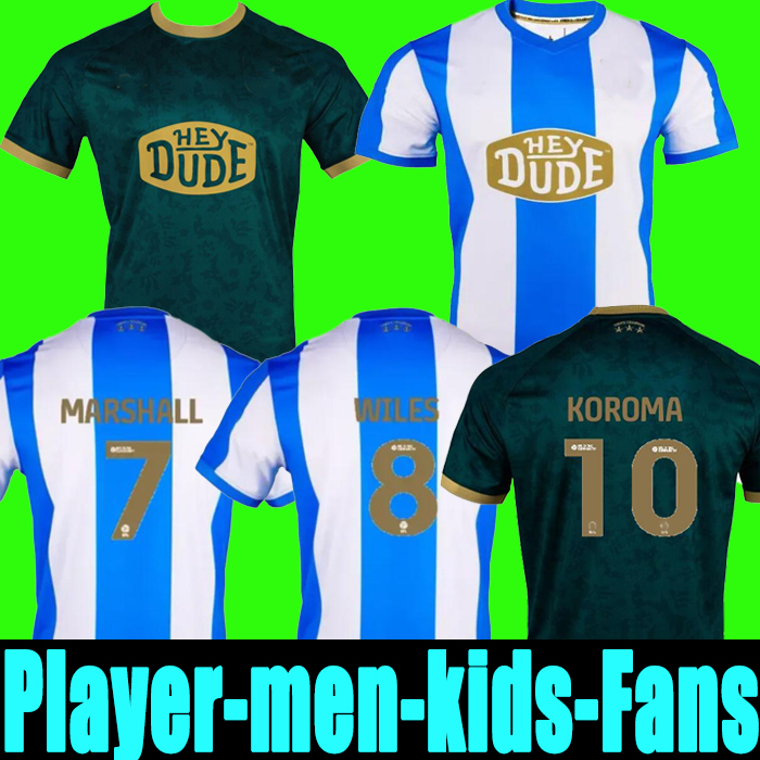S-4XL Huddersfield Coventry 25 26 Town city soccer jerseys home away 2025 RUDONI THOMAS WILES KOROMA BURGZORG football shirts kit 20