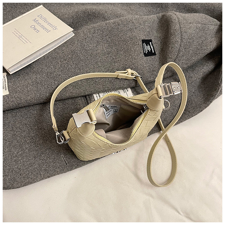 Luxury Brand Designer Bag Minimalist Woven Design Handbag Tiktok Same Style Dumpling Bag Korean Style Daily Versatile Commuting Shoulder Crossbody Wom
