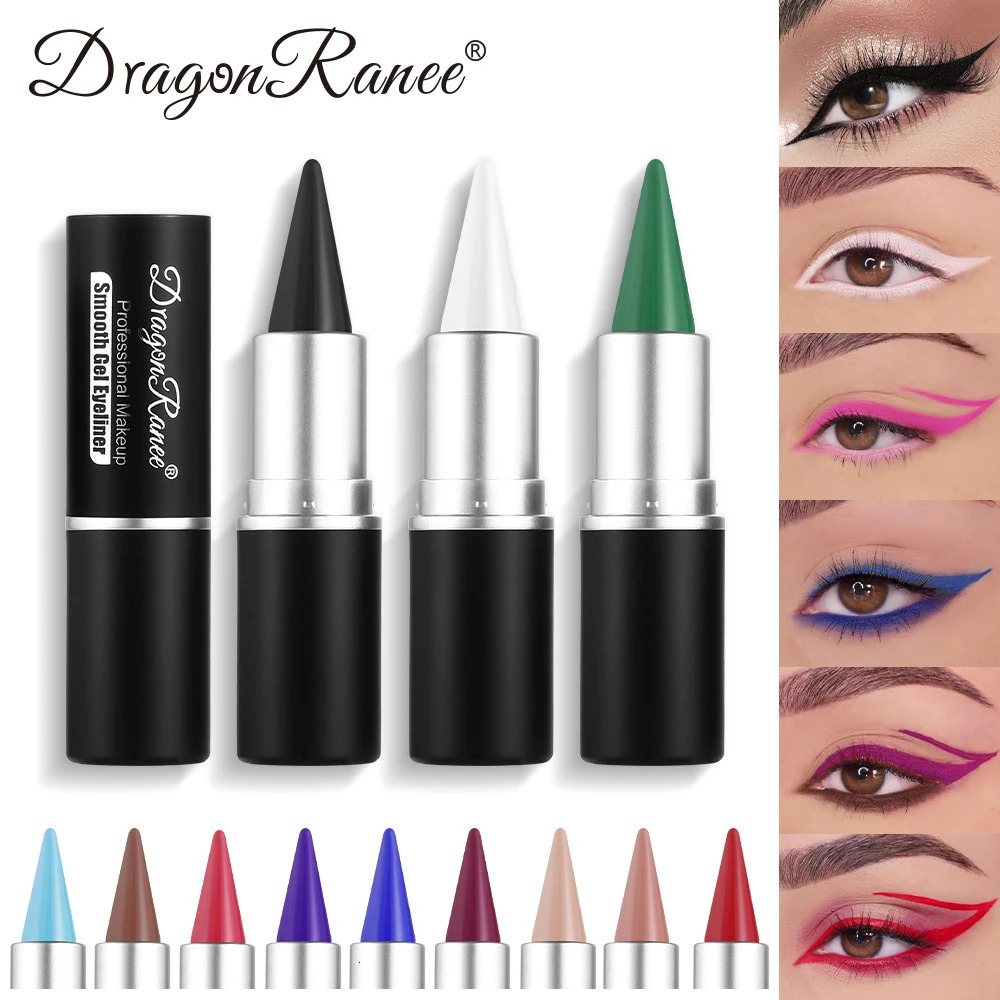 12color Matte Eyeliner Pencil Solid Gel | Smudge-Proof Long-Lasting Formula | Easy to Apply for Preciselipstick 250704