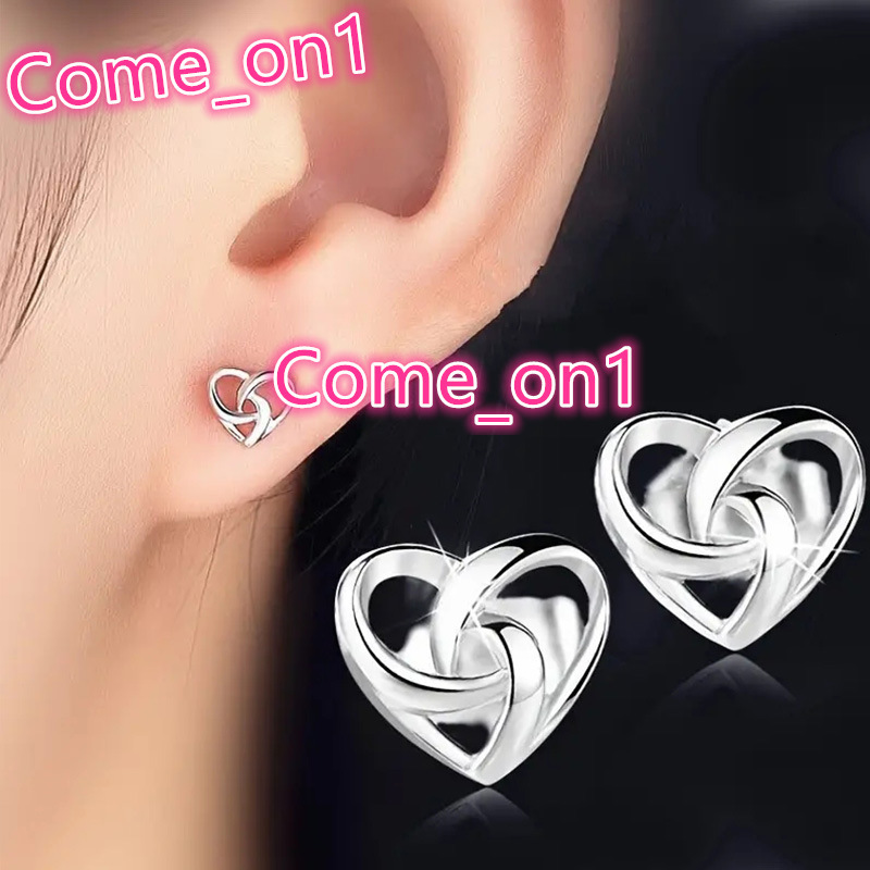 Custom Minimalist Style Clover Design Earrings for Fashion Party Gift Silver/Gold/Rose Gold Plated CZ Stud Earrings Women