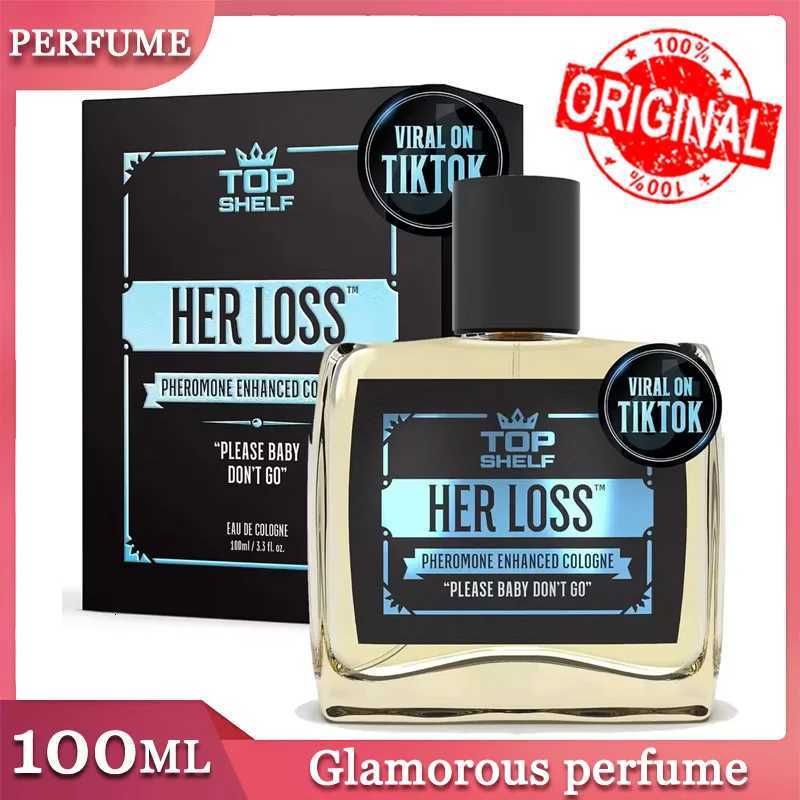 100ml Her Loss Perfume Men Pheromone Cologne Her Loss Raw Attraction Confidence Lasting Glamour Awaken Scent Eau De Toilette W250712