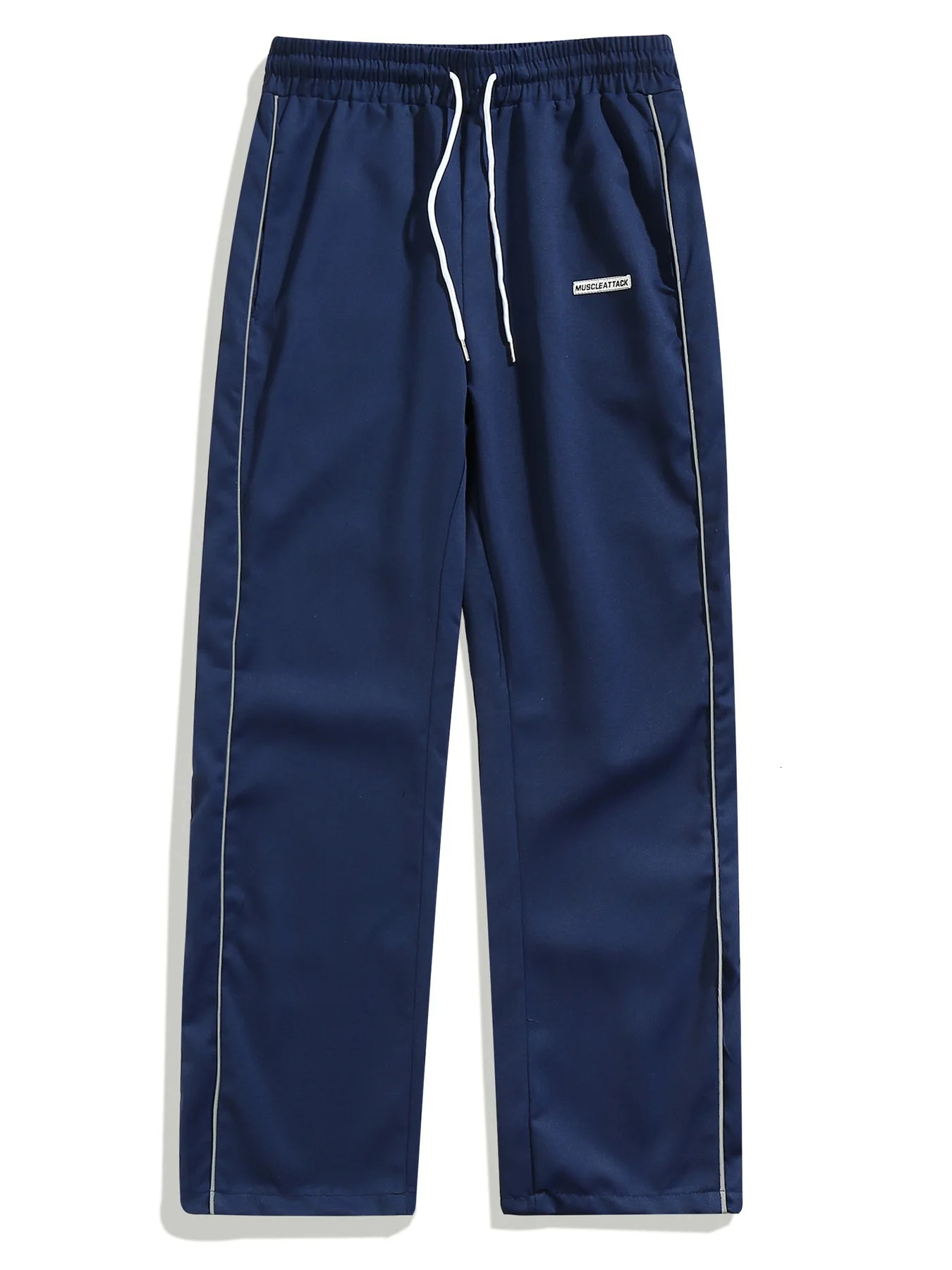 mens woven pants Urban Mens Style Mens Sport and Casual Pants Suitable for sports and fitness 250708