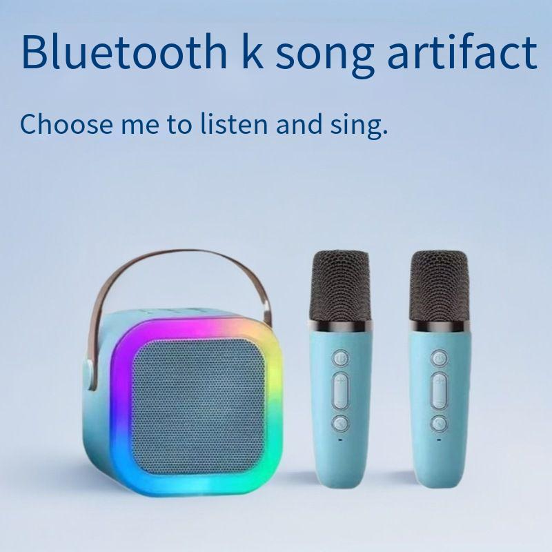 Designer Famous Brand K Speaker Mini Portable Sing Wireless Bluetooth All In One Hine Karaoke Singing Song Request Home KTV