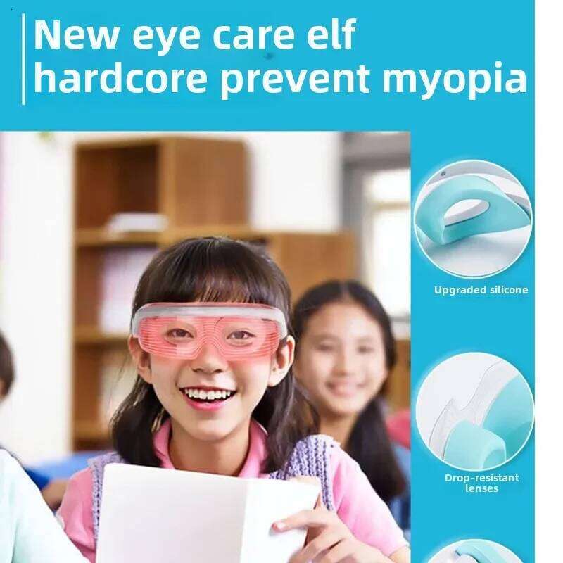 Massager Hot Compress Vibration Relax Eyes Massage Relieve Eye Glasses Fatigue Pouch Anti Wrinkle Care