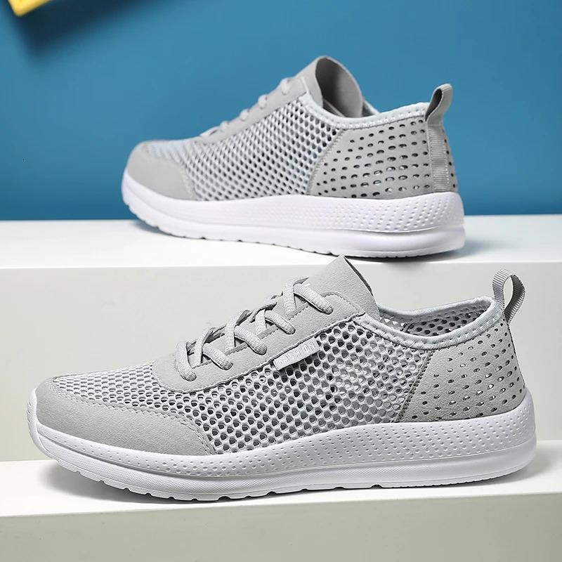 Men Soft Sport Shoes Breathable Fashion Mesh Running Shoes Comfortable Man High Quality Outdoor Lightweight Sneakers for Men 250712